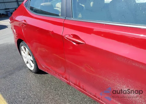 2011 Hyundai Elantra Limited (Ulsan Plant) from USA, damaged, VIN KMHDH4AE1BU131280